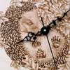 Hedgehog Clock Detail
