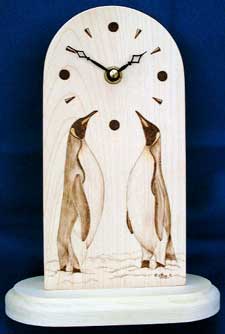 King Penguin Clock