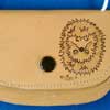 Hedgehog Leather Neck Purse