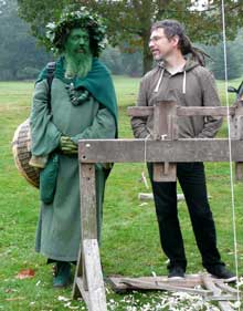 The Green Man at Clumber Park Woodland Fair