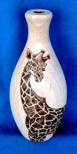 giraffe vase